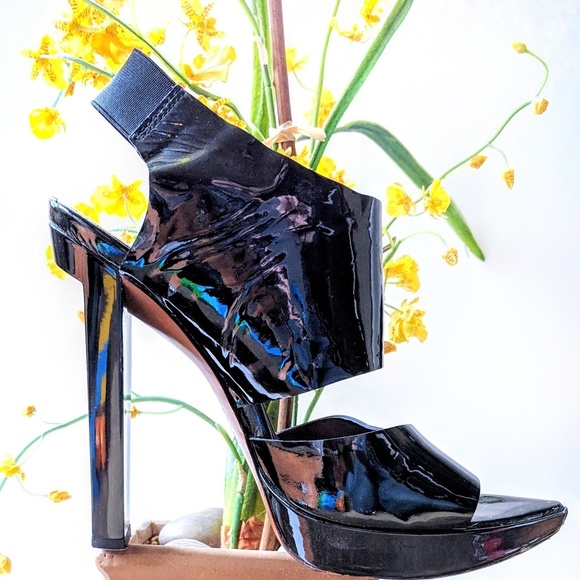 Marni platform patent heels black sandals, 37 - Picture 8 of 8